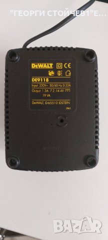 ОРИГИНАЛНО ЗАРЯДНО  DeWALT    7.2-14.4V, снимка 3 - Винтоверти - 42293024