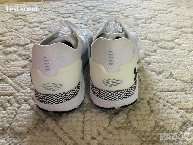 $129 Under Armour HOVR Sonic 4 – мъжки маратонки за бягане, бели, размер EU 46 / UK 11 / US 12, снимка 6 - Маратонки - 52181403