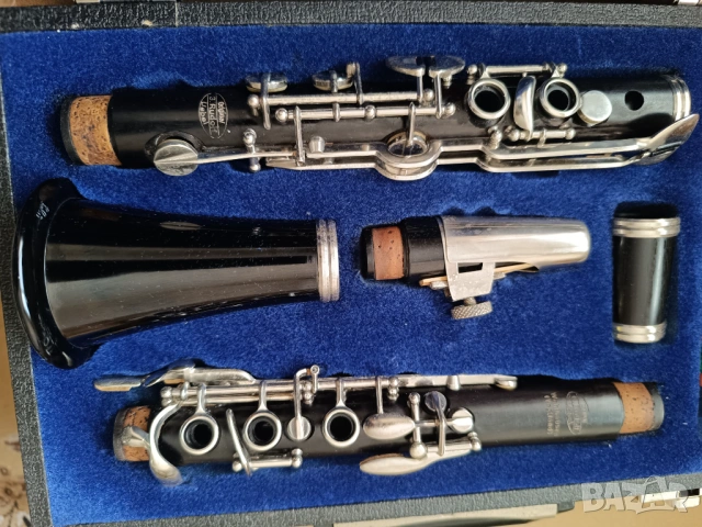 Кларинет Ubel Rudolf стара система  във B строй, снимка 5 - Духови инструменти - 54156515