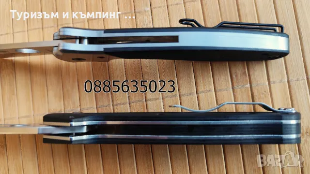 Сгъваем нож Spyderco Schempp Bowie / Schempp EuroEdge, снимка 6 - Ножове - 37345533
