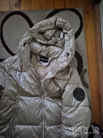 много топло бежово яке Радис, снимка 2 - Якета - 52437847