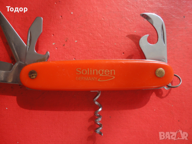 Немски нож Solingen , снимка 2 - Ножове - 44761607