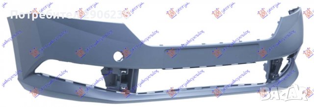 броня предна за шкода фабиа след 2018