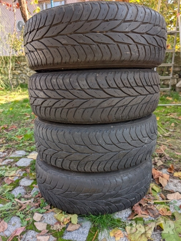 джанти с зимни гуми 14/4×100