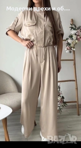 Нов модел Сатенен сет С/Мразмер