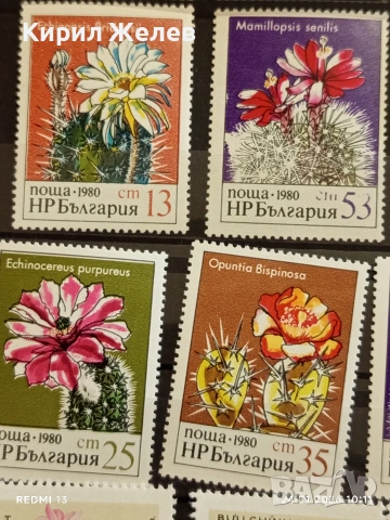 Стари пощенски марки без печат ЦВЕТЯ ВИЕТНАМ,НРБ за КОЛЕКЦИЯ 52072, снимка 4 - Филателия - 53208310