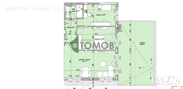 Тристаен апартамент в новострояща се сграда в кв. Самара 3 / БЕЗ КОМИСИОН/, снимка 3 - Апартаменти - 54039185