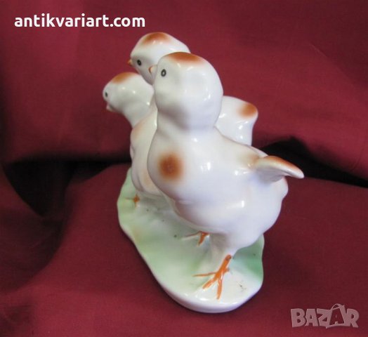 Винтич Порцеланова Фигурка Маркирана, снимка 4 - Антикварни и старинни предмети - 31663741