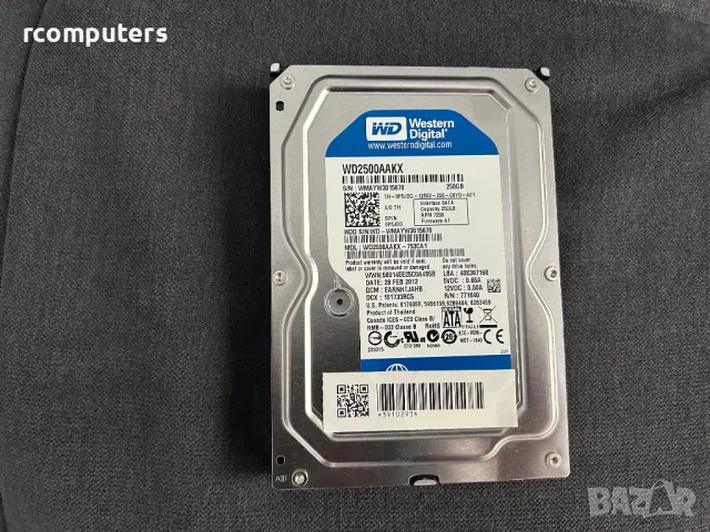 Хард диск WD 250GB SATA за компютър, снимка 1
