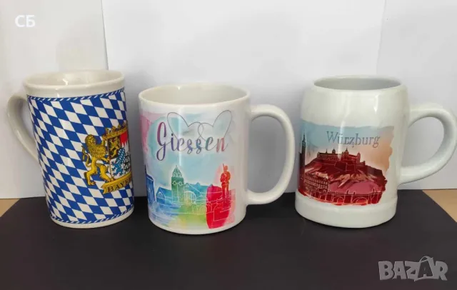 Сувенирни чаши за кафе или чай от Германия и Египет, снимка 5 - Чаши - 48895344