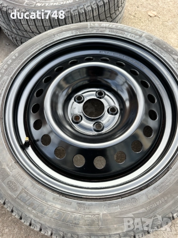 4бр. OEM железни джанти 17" 5x114.3 - Honda, снимка 3 - Гуми и джанти - 52906478