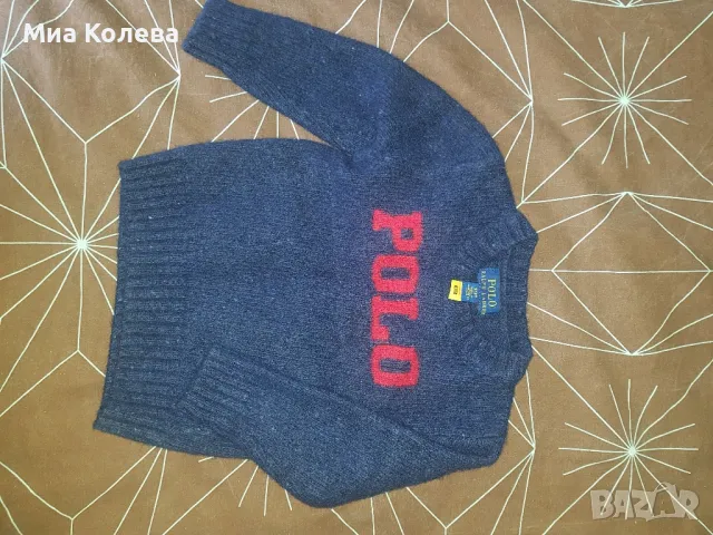 Чисто нови пуловери 80 р-р за момиче и момче,марки POLO/FRED & FLO.Внос Англия/Германия., снимка 6 - Бебешки блузки - 49524870