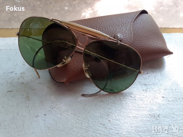 Слънчеви очила Ray Ban Bausch & Lomb - Рей Бан авиатор, снимка 5 - Антикварни и старинни предмети - 37157196