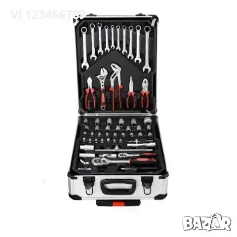 Куфар с Ръчни Инструменти KraFTWorld 499 части тресчотки, ключове, отвертки., снимка 4 - Куфари с инструменти - 51467402