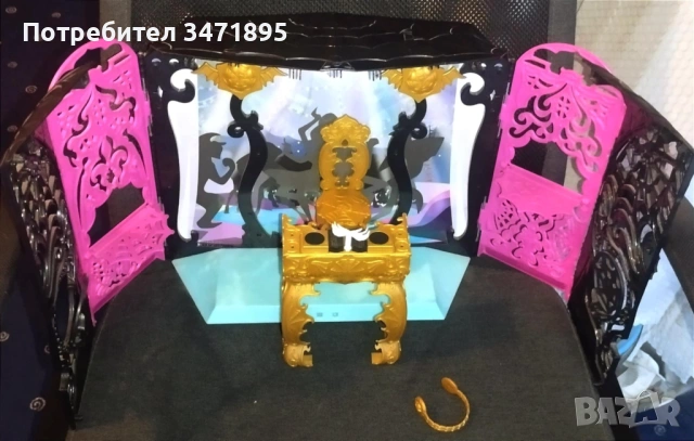 Диско парти-пулт за кукли Monster High Disco Dance Club, снимка 2 - Кукли - 53126993