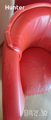 Фотьойл от еко кожа, снимка 4 - Дивани и мека мебел - 51296266