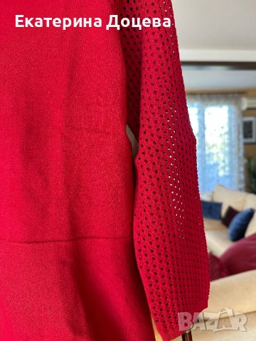 Блуза Карен Милън с пеплум, снимка 3 - Блузи с дълъг ръкав и пуловери - 42469971