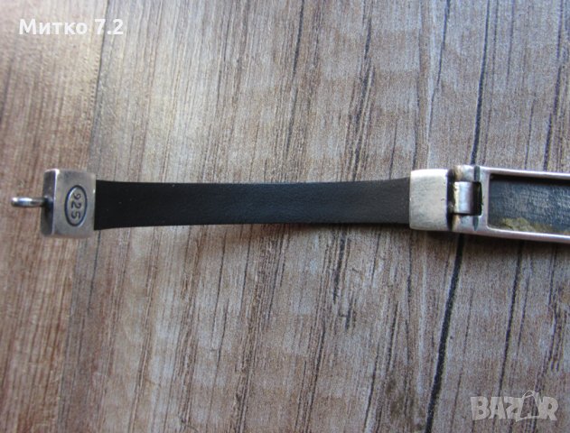 сребърна гривна - 26, снимка 4 - Гривни - 32107490