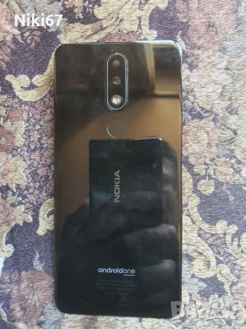 Nokia 5.1plus TA1105 Заден капак с пръстов отпечатък , снимка 1