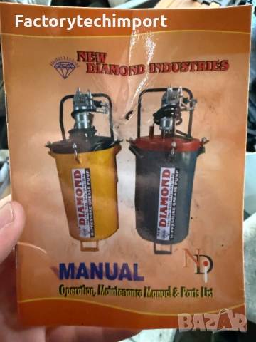 Професионална грес помпа DIAMOND – Високо налягане, снимка 5 - Други инструменти - 53277115