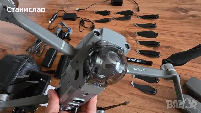 Дрон DJI Mavic 2 Zoom Fly more combo + , снимка 6 - Дронове и аксесоари - 56449112