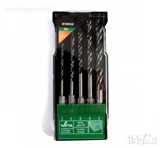 Комплект свредла за дърво PARKSIDE® / 5 части, снимка 2 - Бормашини - 38054879