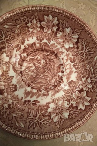 Антикварен английски порцеланов сервиз 26 части , снимка 8 - Антикварни и старинни предмети - 31641667