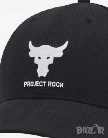 Оригинал! UNDER ARMOUR x Project Rock Trucker Cap Black шапка с козирка, снимка 2 - Шапки - 54325893