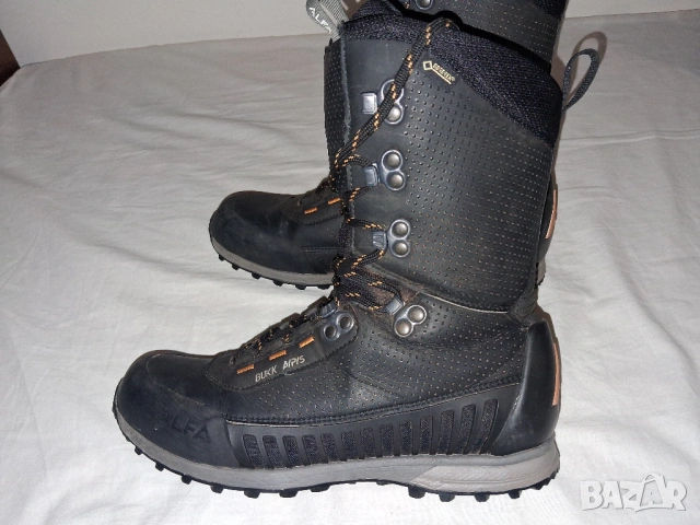 2 броя - Alfa BUKK и CUMULUS - №38 и №37-Gore-tex Vibram туристически обувки, снимка 2 - Дамски боти - 23066018