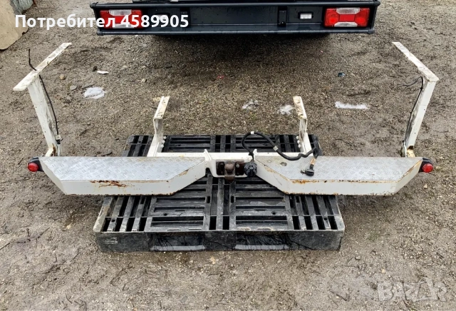 Оригинален теглич за бус/камион Iveco Daily + СТЪПЕНКА