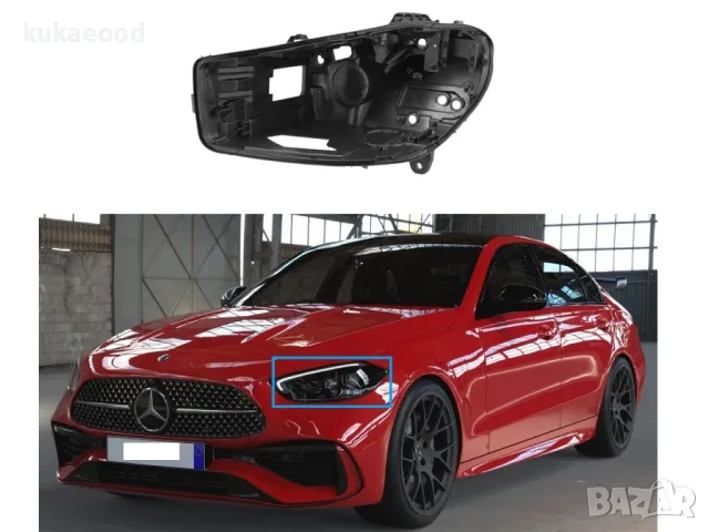 Корпус за фар на Mercedes C-Class W206, снимка 3 - Части - 47490770