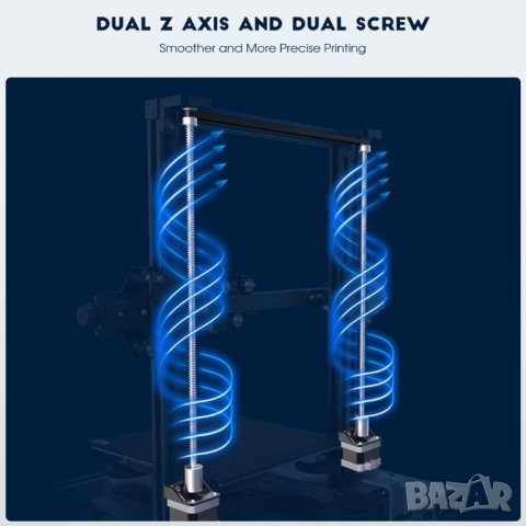 ПРОМОЦИЯ 3D Принтер CREALITY ENDER-3 S1, снимка 4 - Принтери, копири, скенери - 42887431