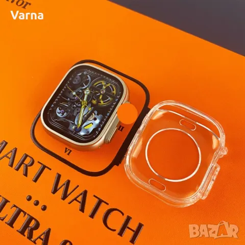 Мъжки Смарт часовник 2023 New smart watch S100 ultra/ПРОМО ЦЕНА, снимка 4 - Мъжки - 48319448