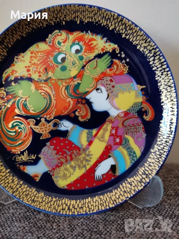 Rosenthal стенна чиния, снимка 2 - Декорация за дома - 53217568