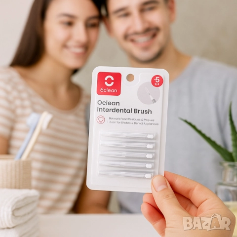 Интердентални четки Oclean, 5 броя, снимка 7 - Други - 51948091