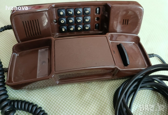 Телефон немски слушалка стационарен с бутони, снимка 6 - Друга електроника - 51647950