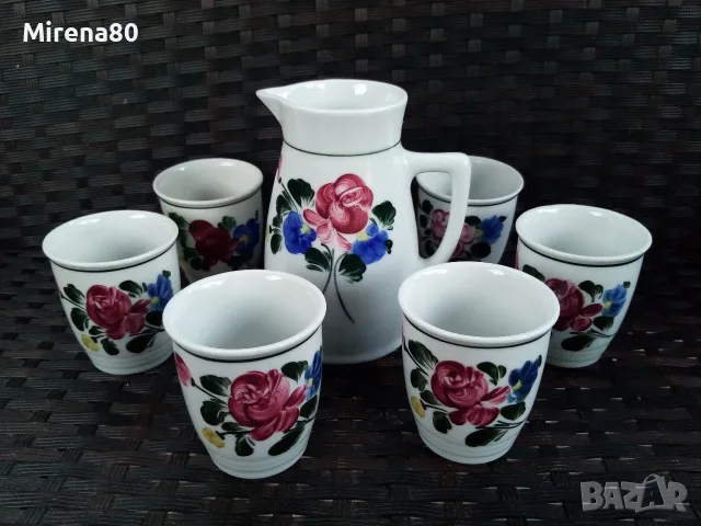 Винтидж сервиз за вино - Австрия !