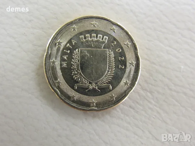 Малта - 20 евро цента 2022 - 259 W