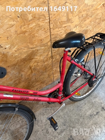 28цола Funlife 4.0TRC дамски градски велосипед колело[21ck-Shimano], снимка 16 - Велосипеди - 52135699