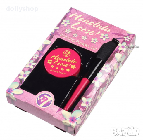 Бронзиращ Комплект от Бронзираща насипна пудра и четка за лице, снимка 2 - Декоративна козметика - 44745442