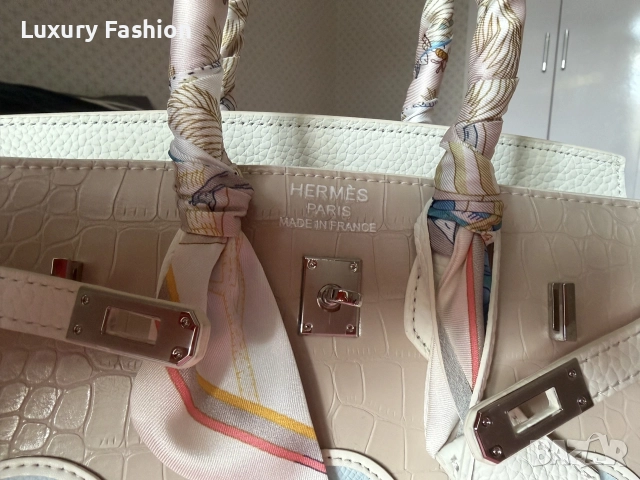 Дамска чанта Hermes Birkin, снимка 3 - Чанти - 56213149