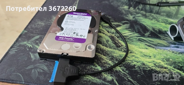 *НОВ* 6TB HD Western Digital Purple WD Internal Hard Drive SATA 3.5", снимка 5 - Твърди дискове - 52232159