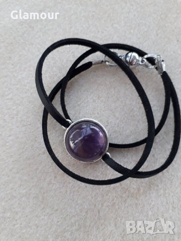 Гривна с аметист, снимка 1