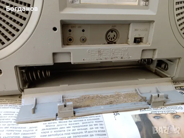 SHARP GF-5454 RADIO CASSETTE RECORDER MADE IN JAPAN, снимка 16 - Радиокасетофони, транзистори - 55896627