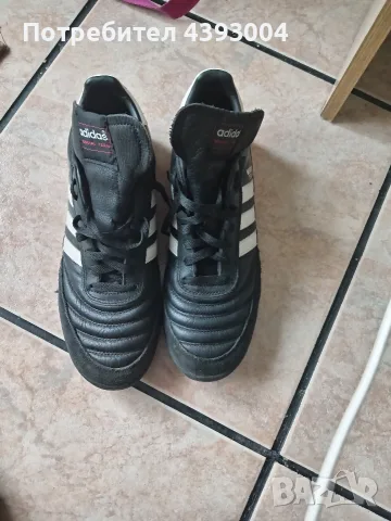 Футболни стоножки естествена кожа Adidas, снимка 8 - Футбол - 56235002