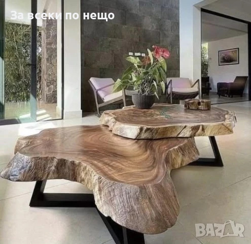 Ръчно Изработени Помощни Холни Маси от Орехова Дървесина