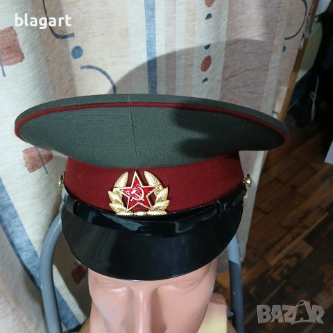 Офицерски фуражки СССР, снимка 11 - Антикварни и старинни предмети - 53178526