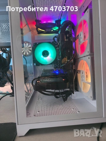 готов компютър със ryzen 5 5500gt 16gb 3200mhz rx7600 challenger oc overclock-нати без ssd