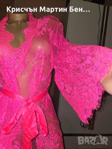 дангелен Халат CENSORED/M. L , снимка 2 - Корсети, бюстиета, топове - 49215145