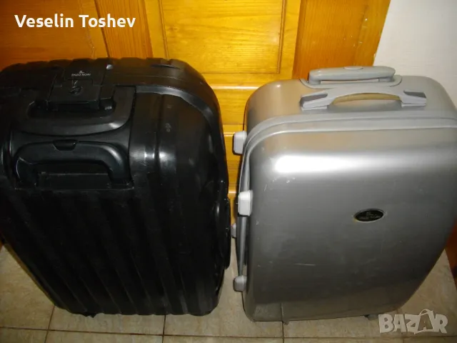 Пластмасови куфари с колелца Енцо Нори  по40лв, снимка 1